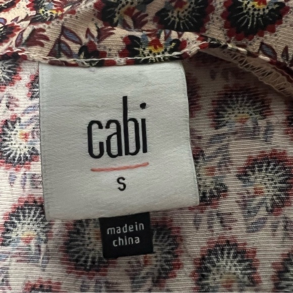 Cabi Poet Multicolor Long Wrap Jacket Duster Cardigan Small - Picture 8 of 9